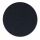 Artikelansicht: Ein Filzuntersetzer, rund, in der Farbe schwarz.